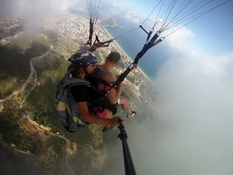 Parapente en tandem — 5/8