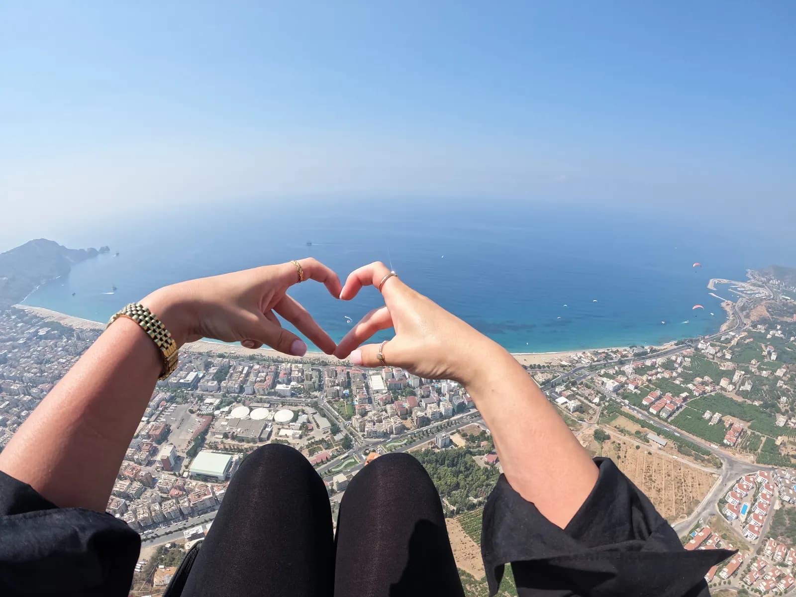 Parapente en tandem — 7/8