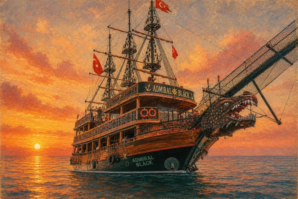 Admiral Black Korsan Tekne Turu