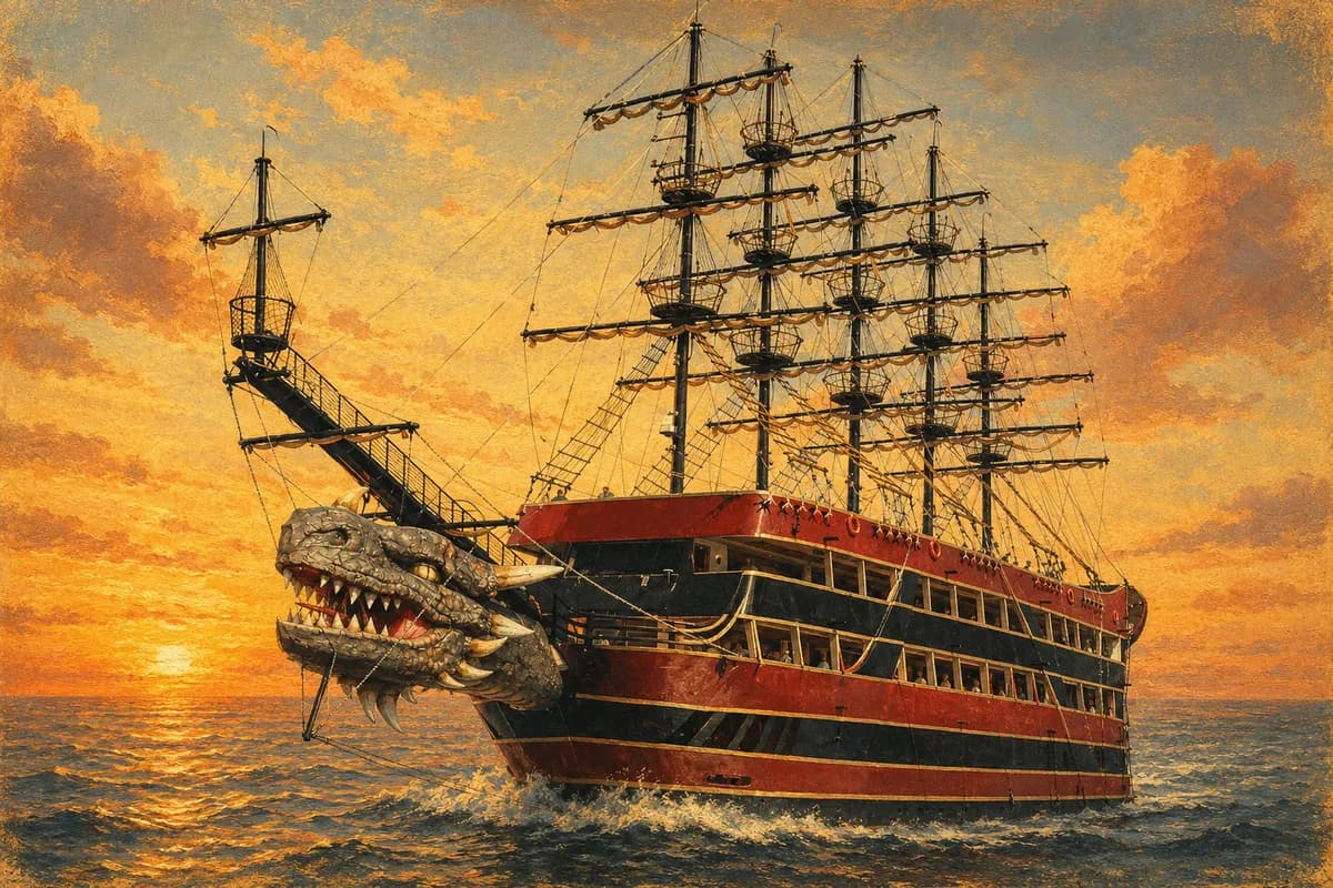 Croisière sur le navire pirate Barbossa