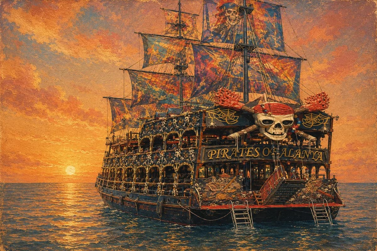 Pirates of Alanya Tekne Turu