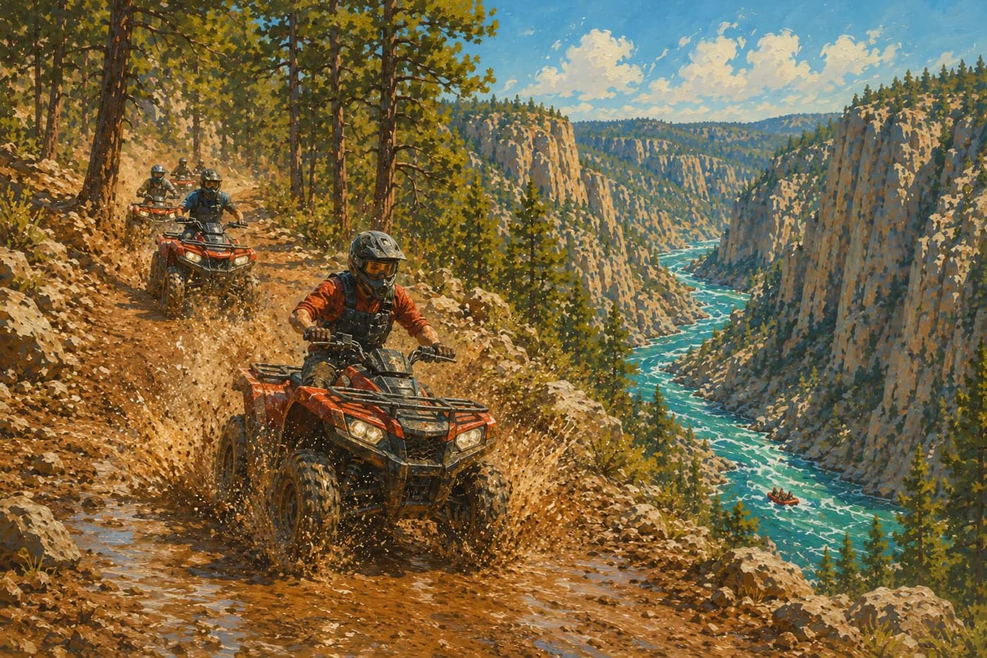ATV Safari + Rafting